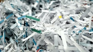 Shredded paper